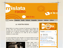 Tablet Screenshot of mislataradio.com